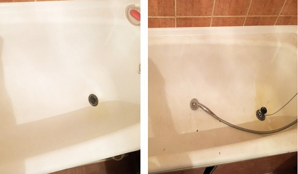 Уборка ванной комнаты в частном доме